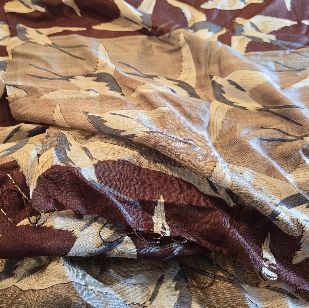 Dupatta 100% Silk Scarf NWT - Picture 9 of 9